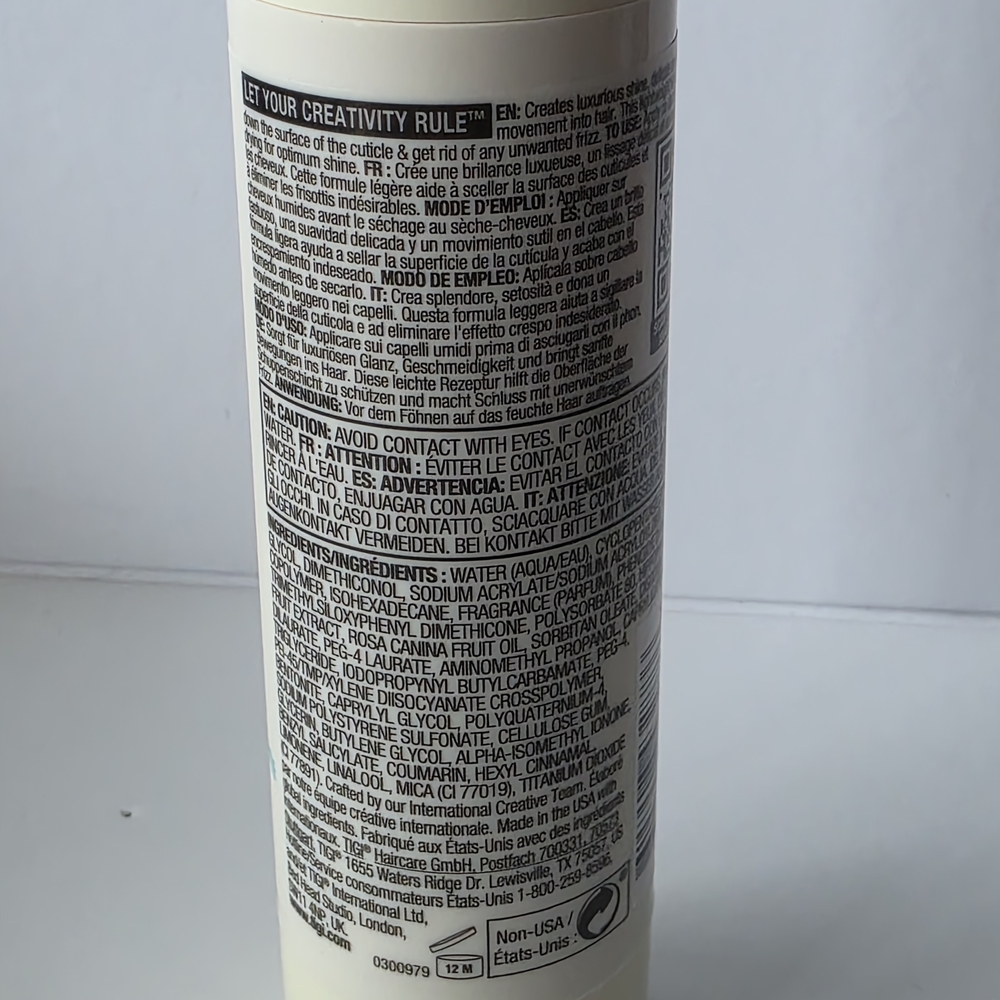 TIGI Bed Head Shine Heist Conditioning Cream 3.38 oz New - Picture 2 of 2